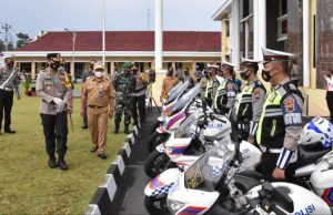 Polres Wonosobo Gelar Operasi Keselamatan Lalu Lintas Candi 2021