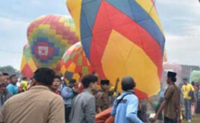 balon udara ditiadakan