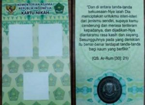 kemenag luncurkan kartu nikah digital