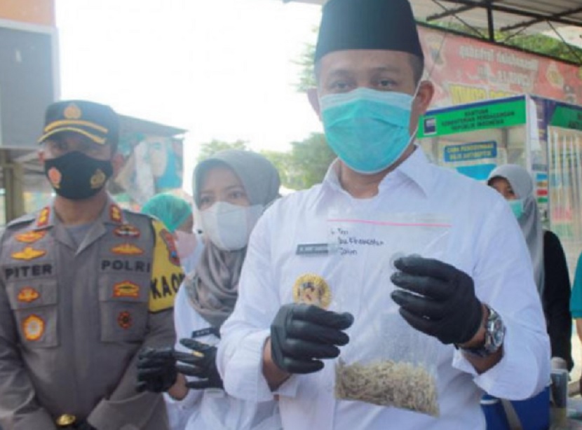 bupati temukan makanan berformalin