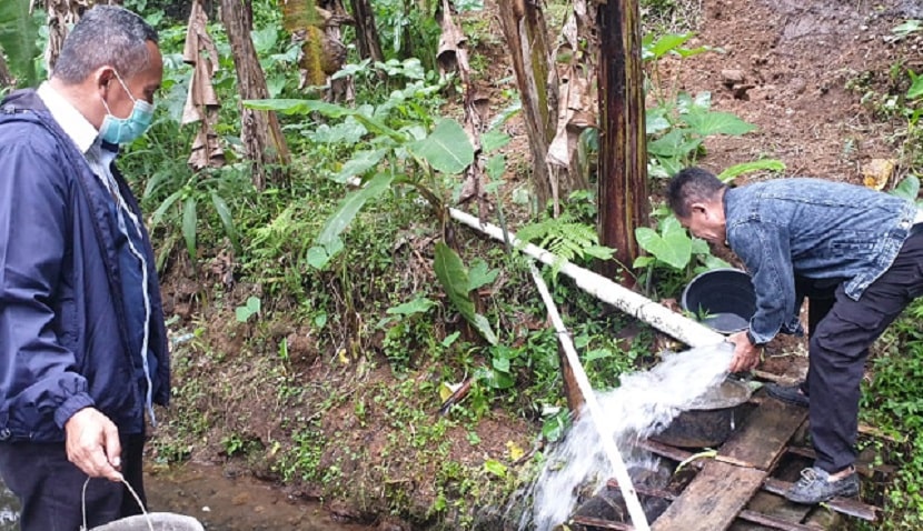 dorong air bersih