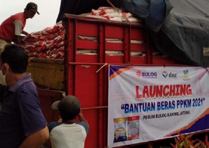 beras bantuan ppkm
