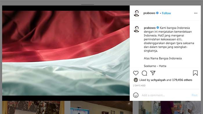 unggahan prabowo