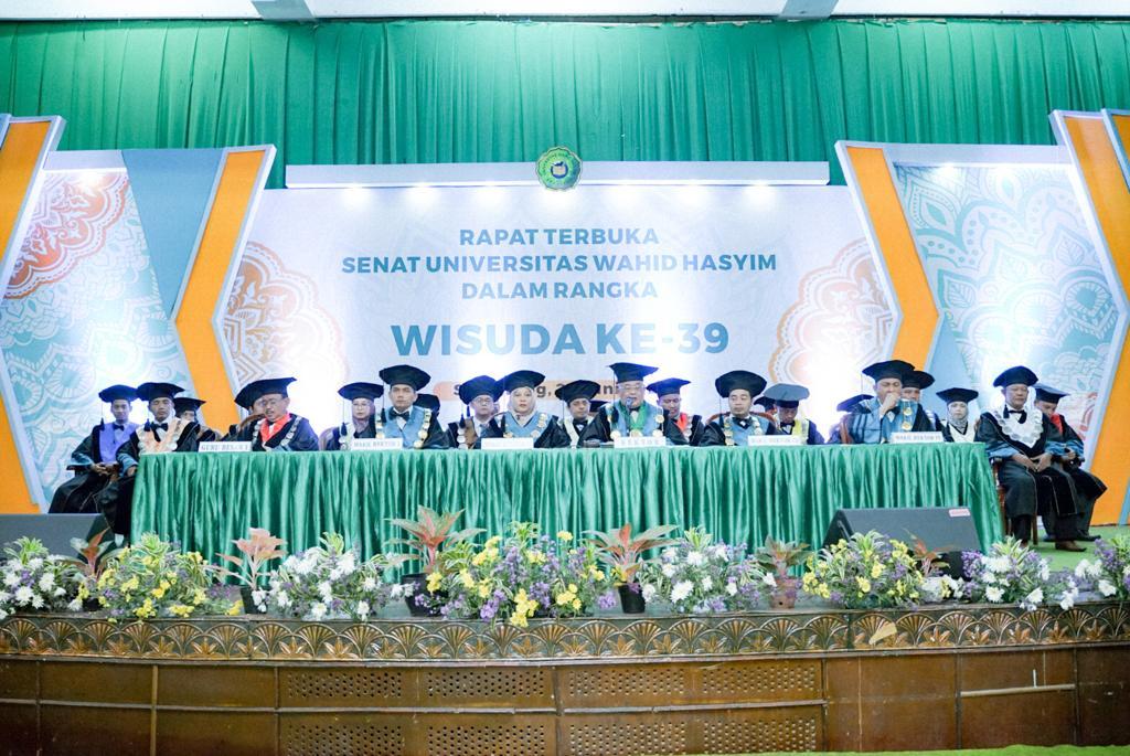 Unwahas Gelas Wisuda ke-39, Semakin Optimis Menjadi Kampus Tingkat Dunia 1 Wisuda ke 39 Universitas Wahid Hasyim Unwahas