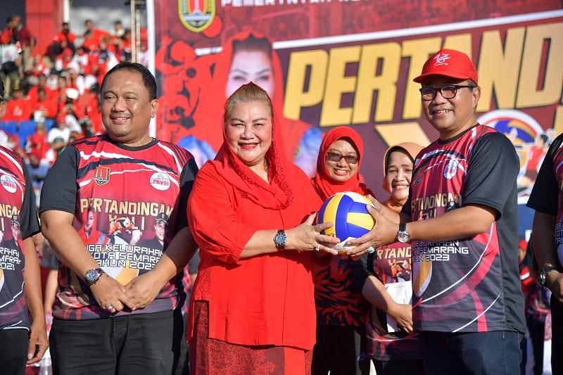 Liga Voli Antar Kelurahan