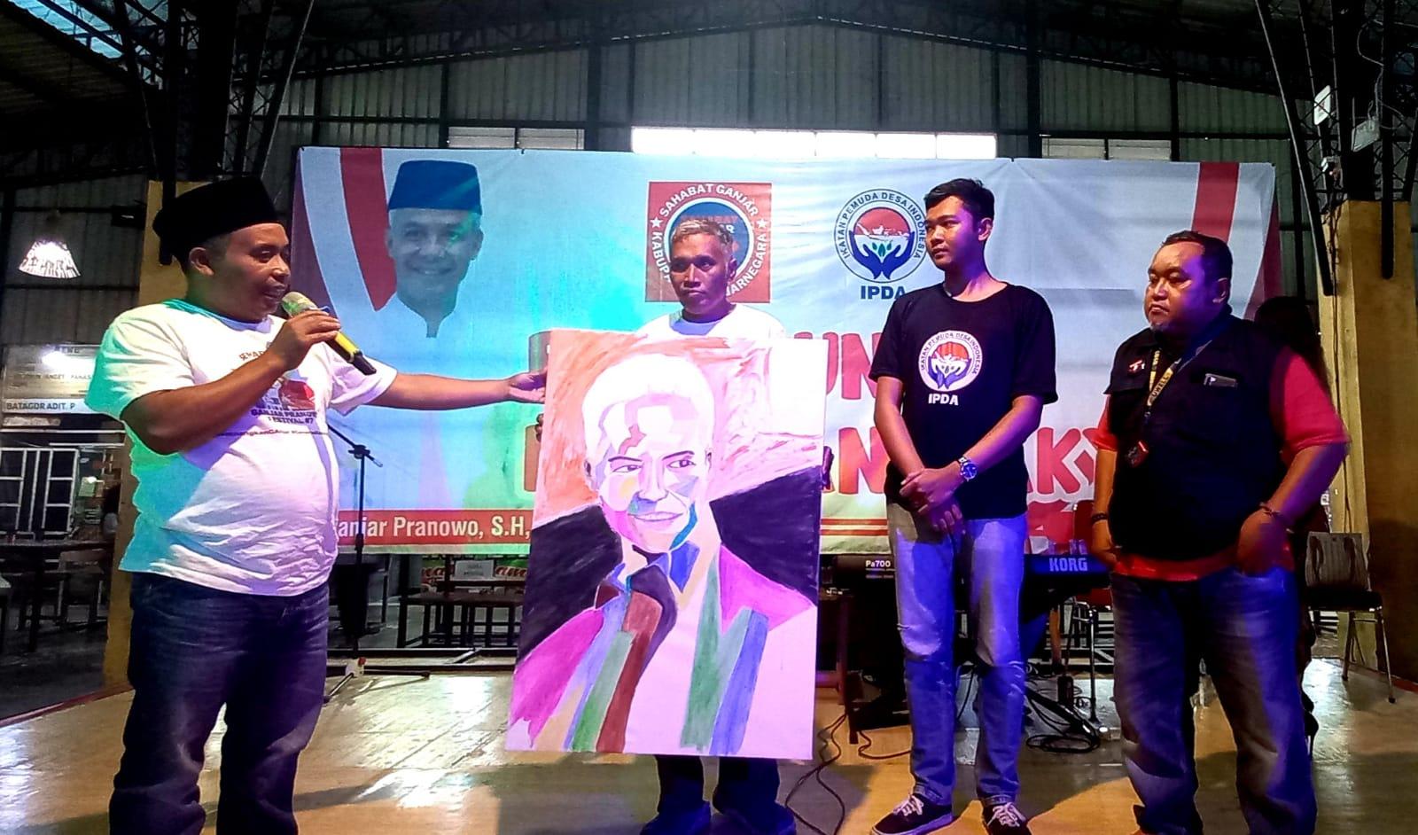 Sosialisasi Ganjar Pranowo IPDA dan SAGA Banjarnegara Gelar Panggung Hiburan Rakyat