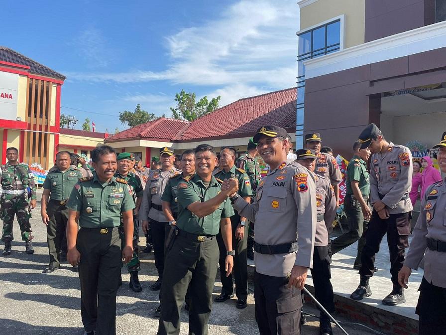 Temui Kapolres Blora Kodim 0721Blora Beri Ucapan Selamat Hari Bhayangkara Ke 77