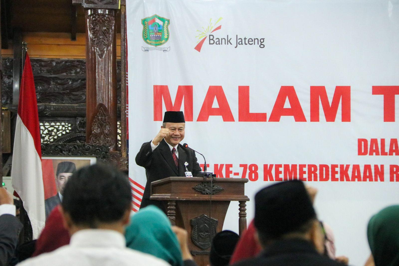 Gelar Malam Tirakatan Peringati HUT Kemerdekaan RI di Banjarnegara Sekda Umumkan Rangkaian Kegiatan Hiburan Untuk Masyarakat