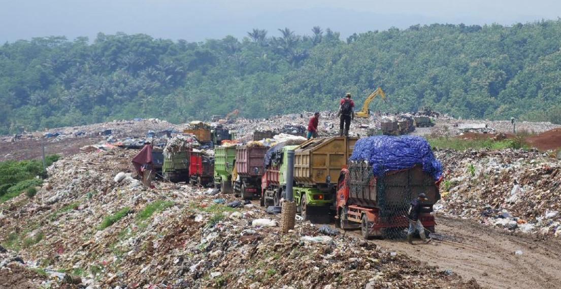 Lokasi TPA Sarimukti yang akan dibuat sodetan untuk tangani limbah ar lindi