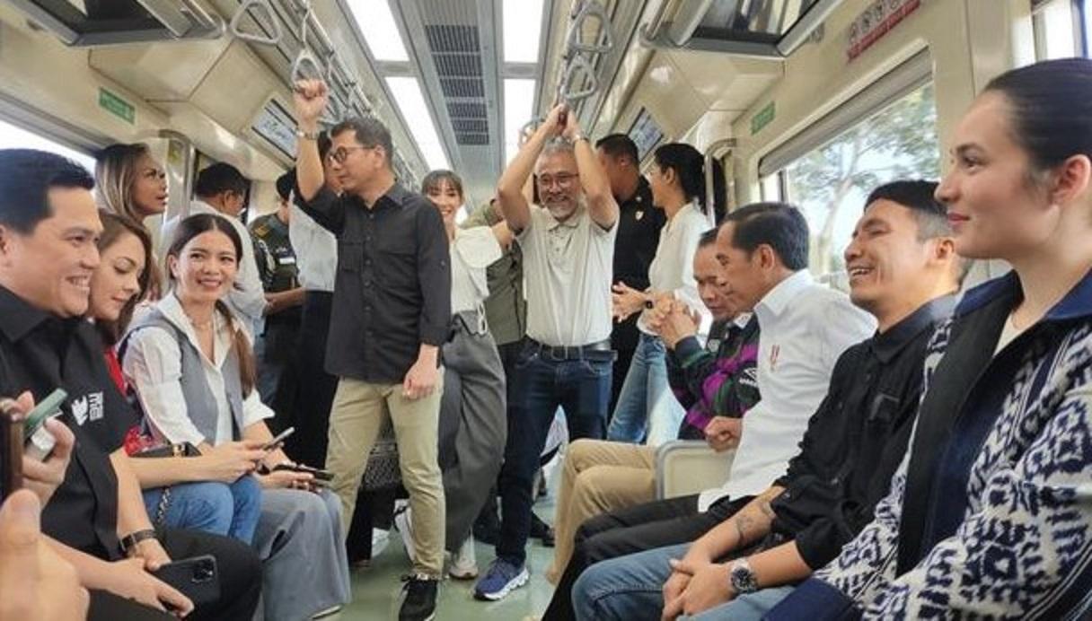 jokowi ajak artis