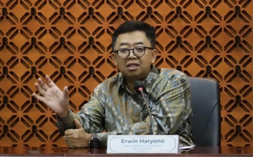 Direktur Eksekutif Departemen Komunikasi BI Erwin Haryono