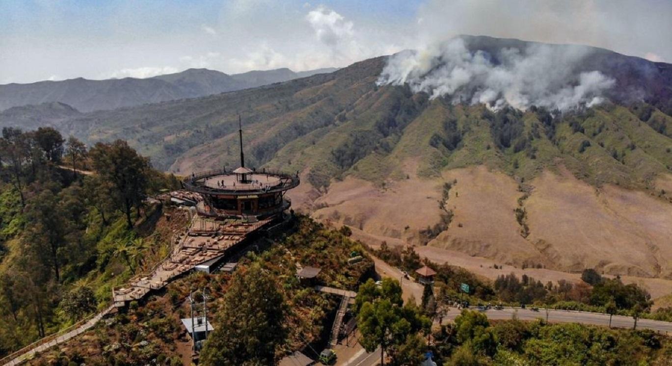 kebakaran gunung bromo