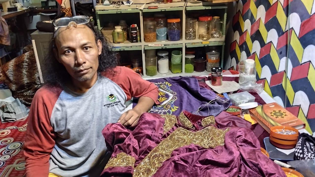 Indratno 50 pengrajin busana asal Kabupaten Wonosobo