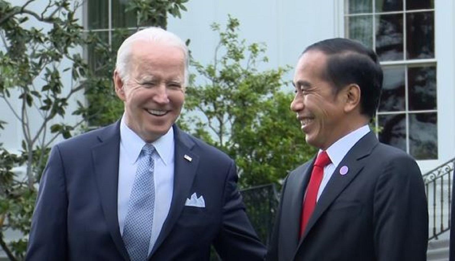 Presiden Jokowi Desak Presiden Amerika Joe Biden Akhiri Serangan Israel ke Palestina