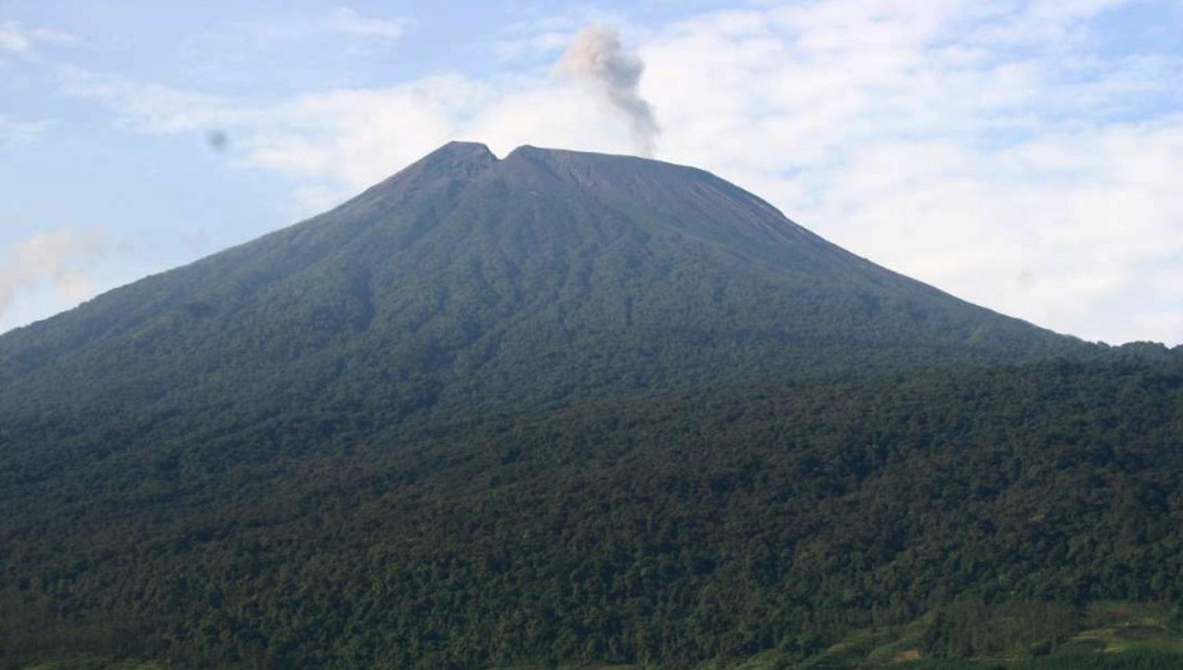 Aktivitas vulkanik Gunung Slamet masih Level II atau Waspada. foto: wikipedia