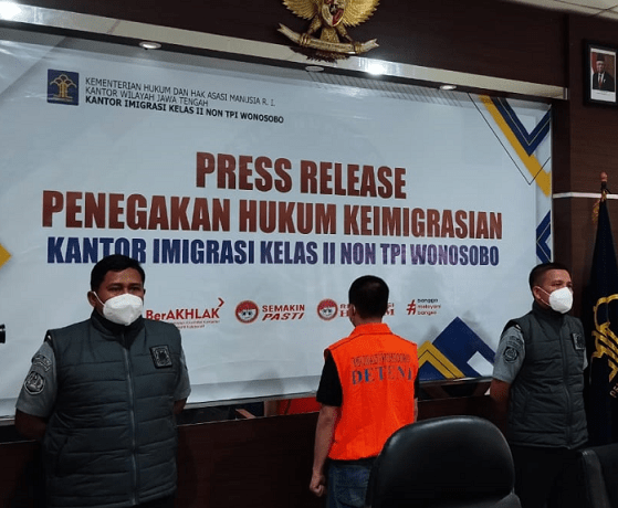 tertangkap