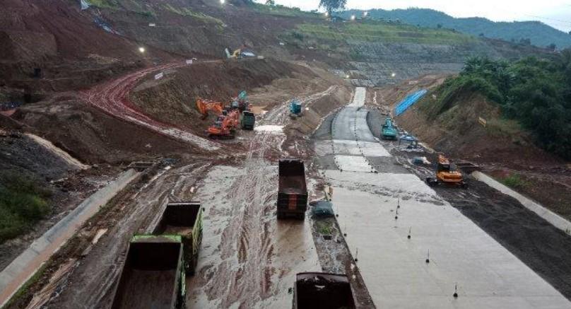 Ilustrasi pembangunan Tol Getaci yang berdampak pada 9 Desa dan 1 Kecamatan di Kabupaten Pangandaran.