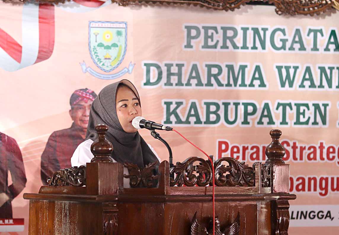Bupati Purbalingga Dyah Hayuning Pratiwi. dwp