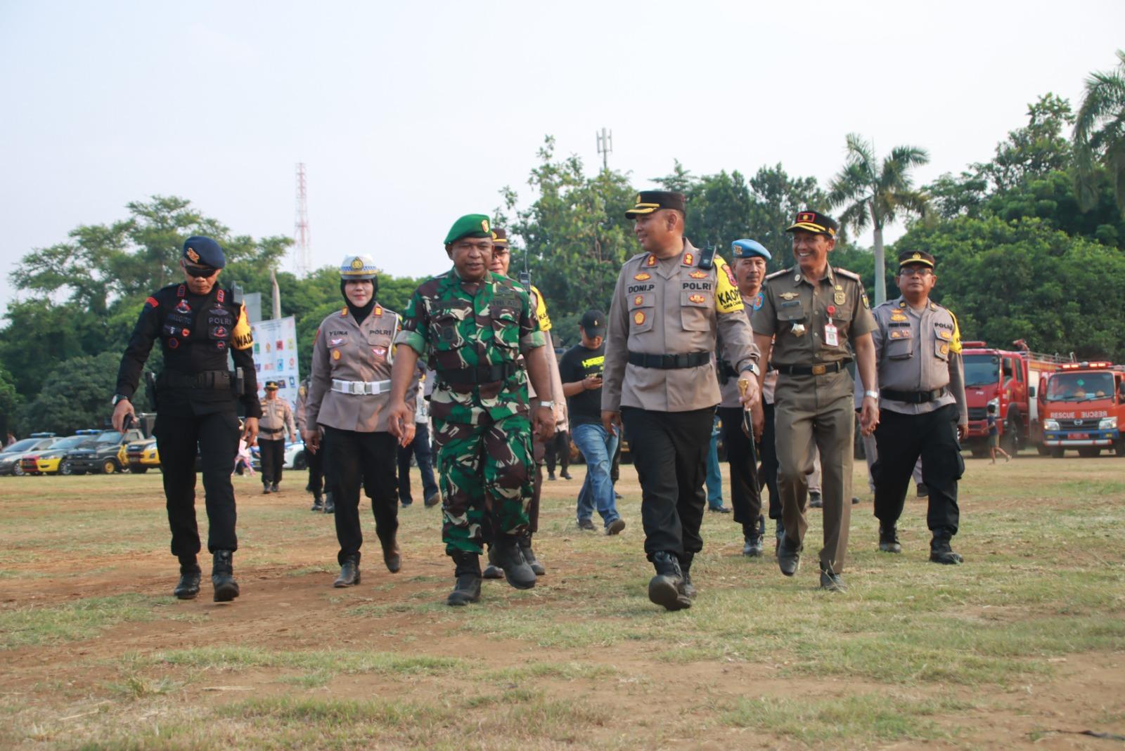Amankan Natal 2023 dan Tahun baru 2024, Polres Pekalongan Kota laksanakan Apel Gelar Pasukan Ops Lilin Candi 2023