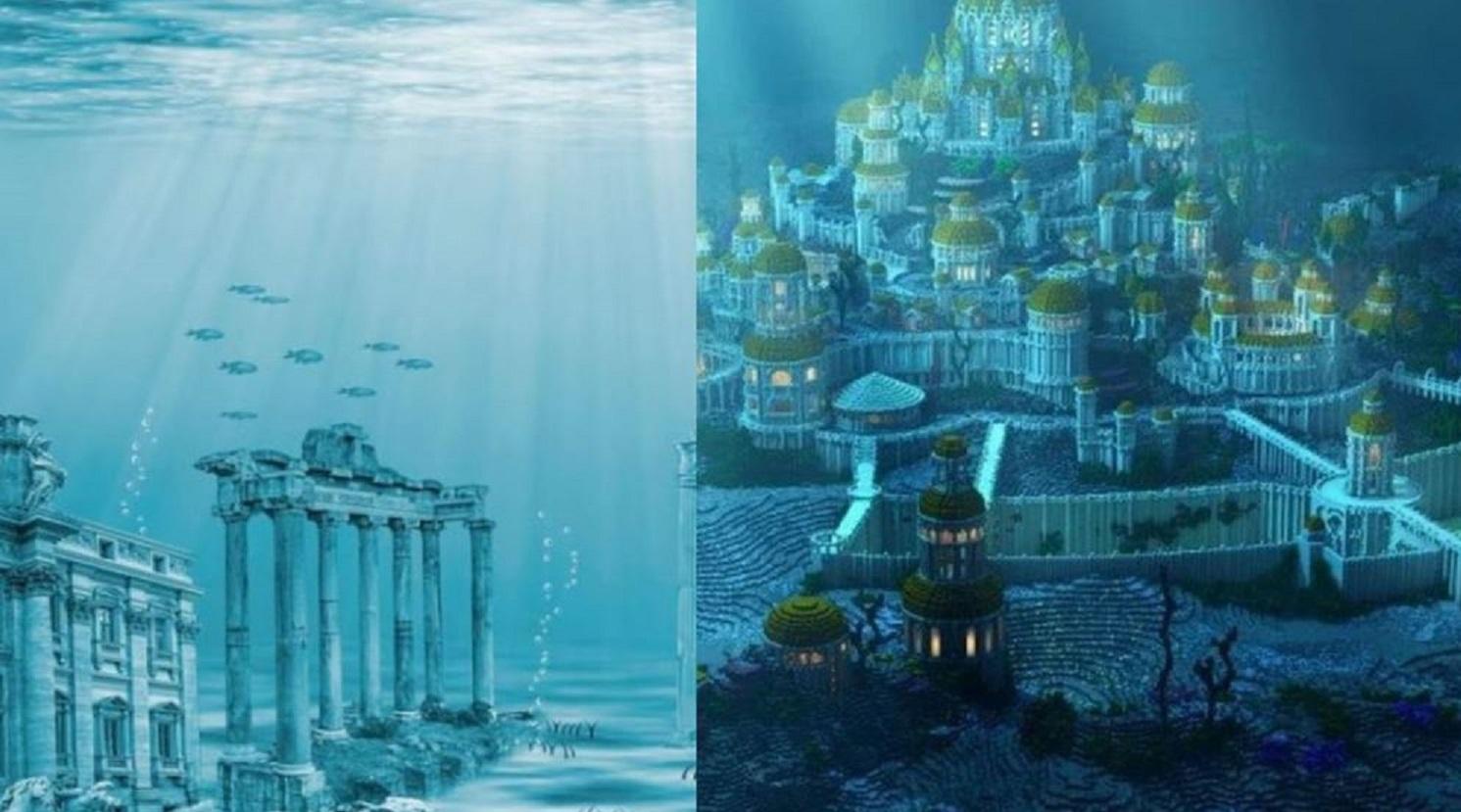 misteri Ilustrasi Atlantis, Kota yang hilang.