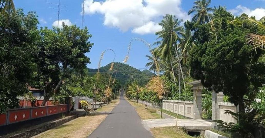 Suasana di Desa Blimbingsari, Jembrana, Bali.