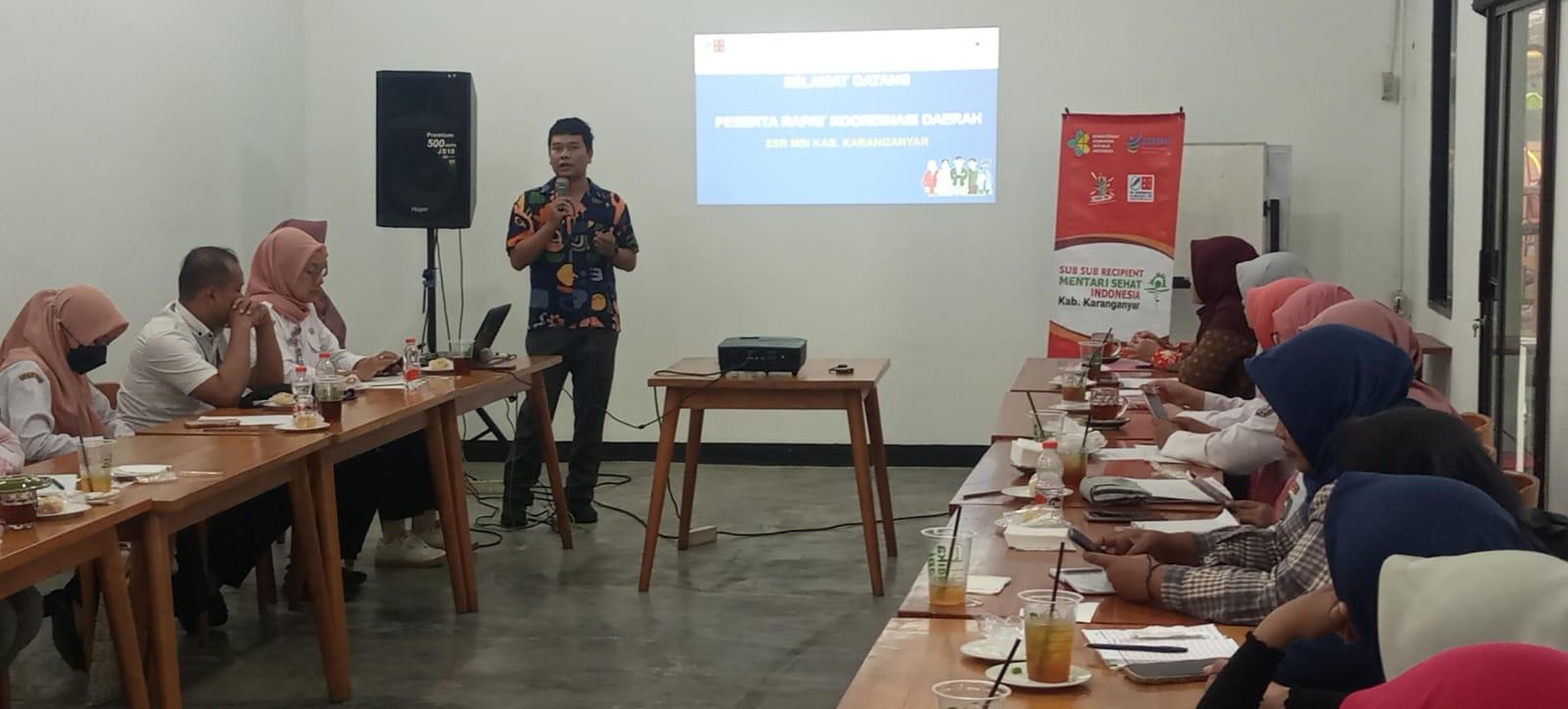 Rapat koordinasi tingkat kabupaten/kota yang digelar MSI untuk mencegah dan menanggulangi penyebaran TBC, sekaligus memberikan award kepada kader yang berprestasi.