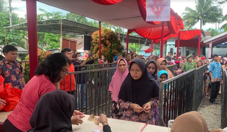 Pasar Murah Digelar di Pengalusan, Tersedia Telur, Minyak, Hingga Beras Murah