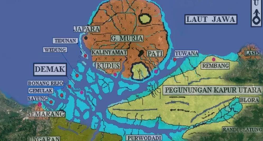 Selat Muria dan Banjir Demak Fakta Sejarah yang Terkait