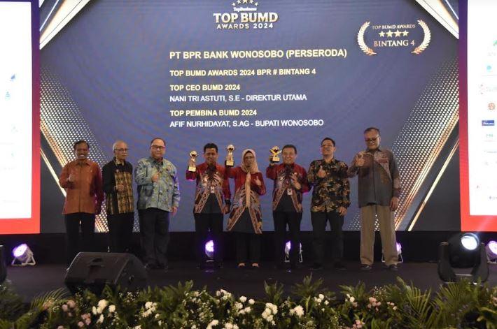 Top, Pemkab Wonosobo Kembali Borong Penghargaan TOP BUMD AWARDS 2024