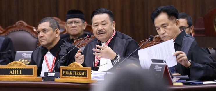 Ahli Prabowo-Gibran Mendukung: MK Tidak Berwenang Memutuskan Pencalonan Gibran