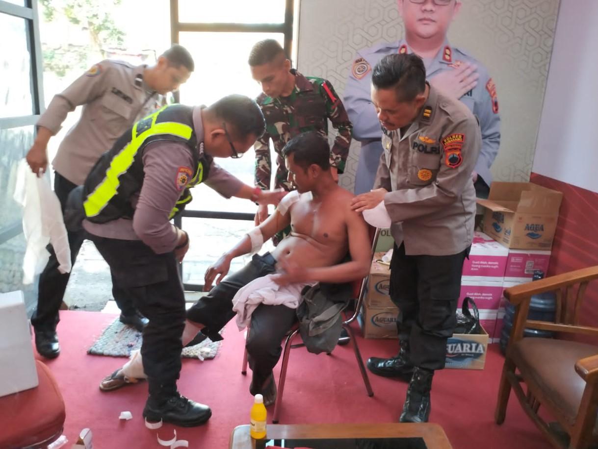 Mudik ke Ngawi, Pria Ini Minta Pertolongan Pos Terpadu Ungaran