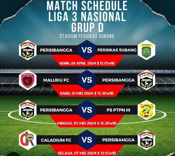 Persibangga Lolos ke Liga 3 Nasional, Laga Pertama Hadapi Persikas Subang