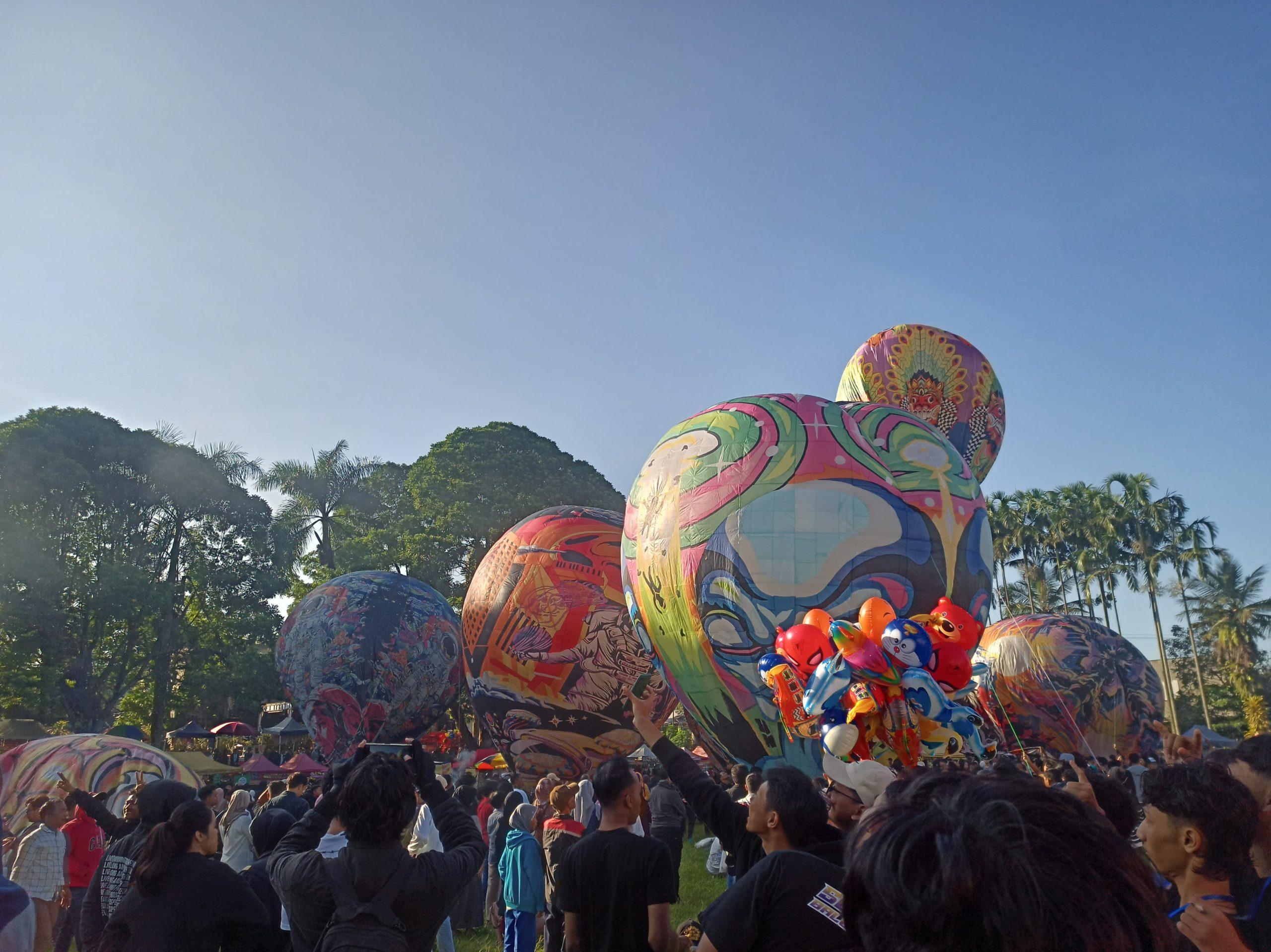 Festival balon udara sambek hari kedua. Dok. bagus Mercusuar (19/4/2024)