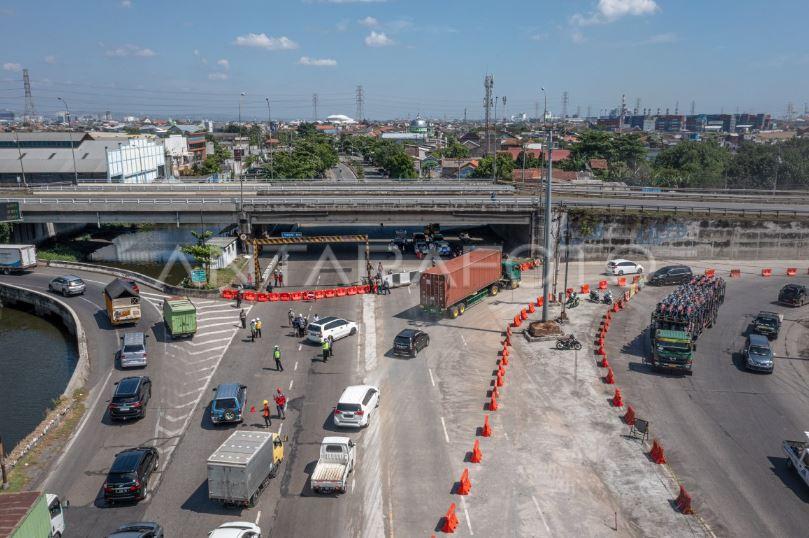 Jembatan Tol Kaligawe Dinyatakan Siap Difungsikan Dua Arah untuk Arus Mudik dan Balik Lebaran