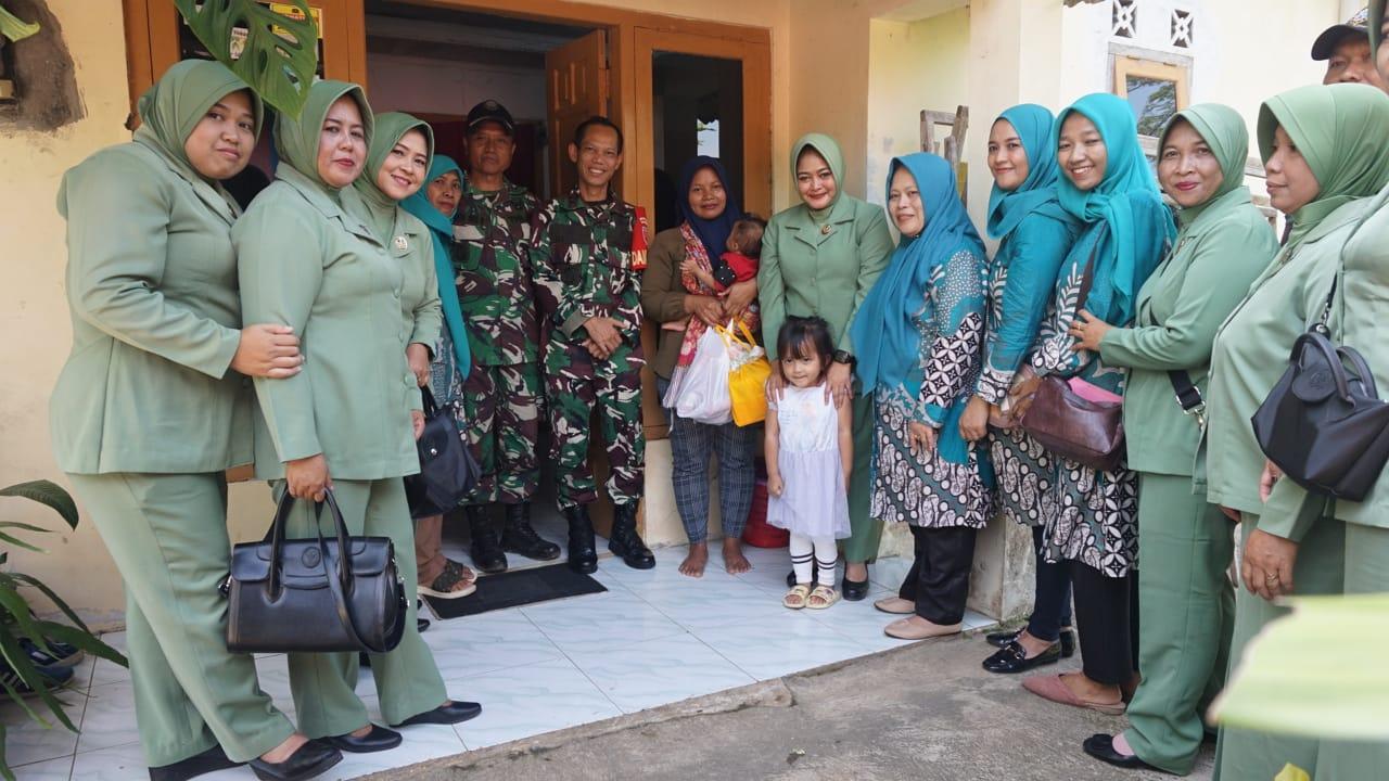 Kodim 0707/Wonosobo dan Persit Ikut Peduli Penanganan Stunting