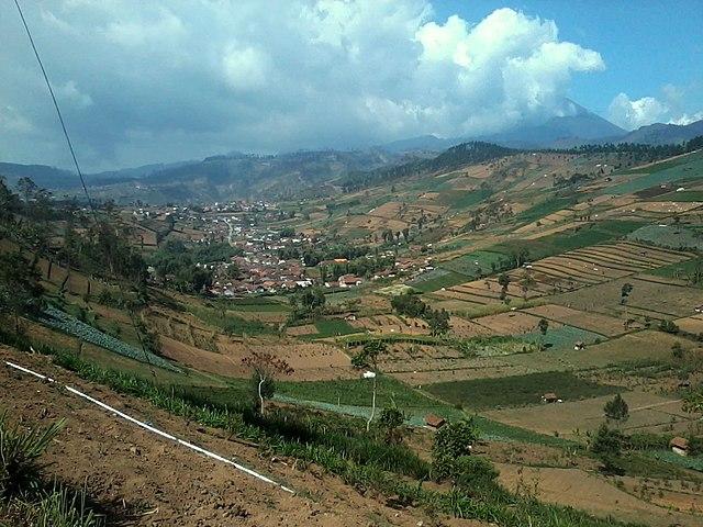 Pemandangan indah di Kabupaten Brebes 