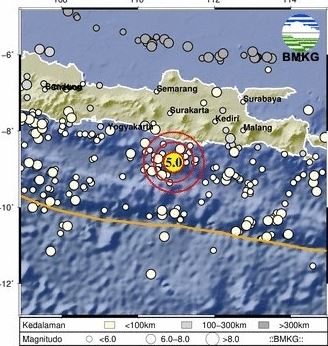 Gempa 5,0 SR