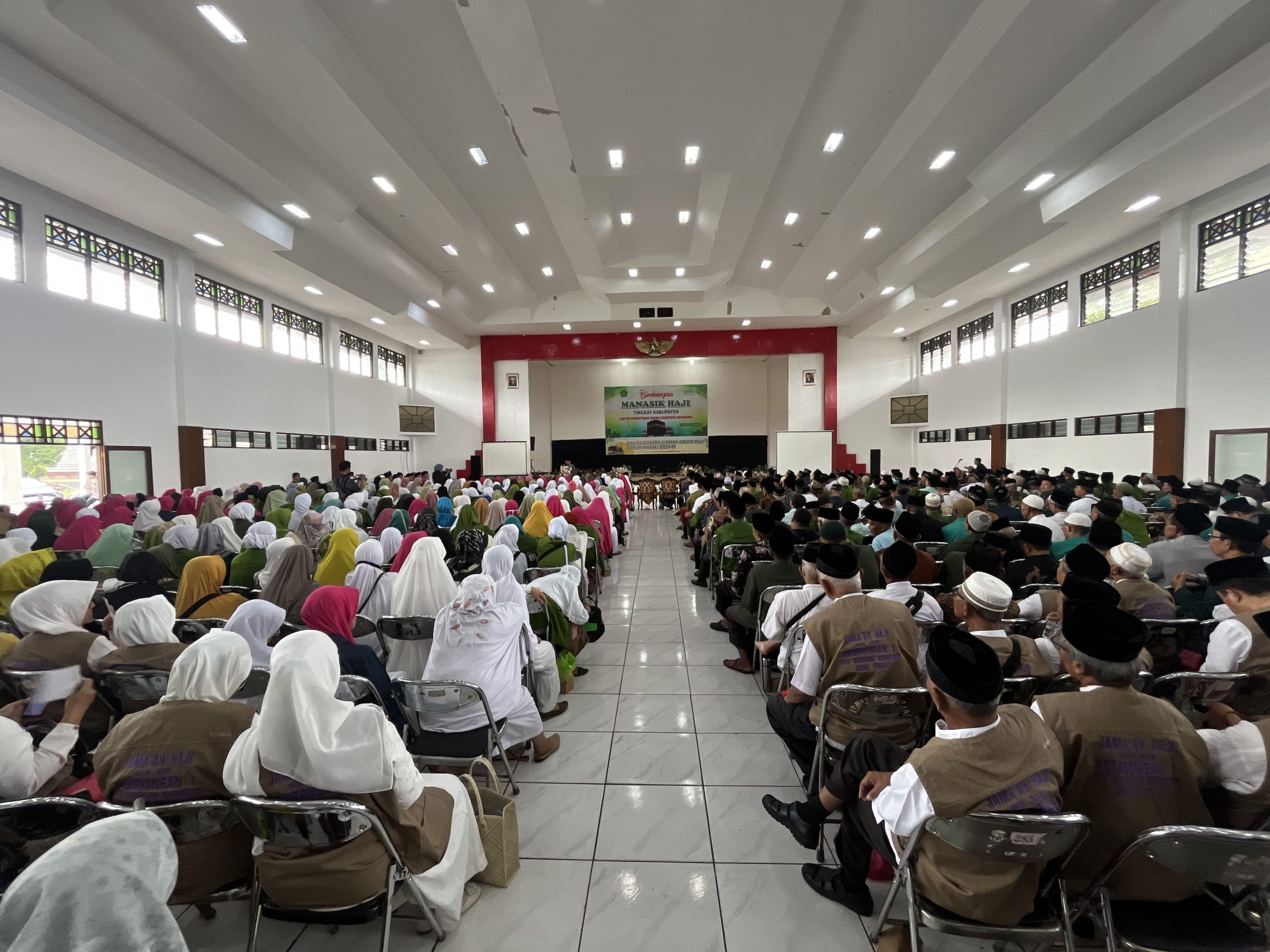 Sebanyak 721 Calon Jemaah Haji (CJH) Kabupaten Wonosobo Ikuti Manasik Haji