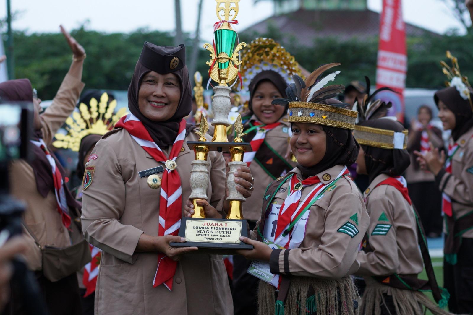 Kwarcab Purbalingga Raih 12 Trofi Pesta Siaga Kwarda Jawa Tengah Regional 3 9