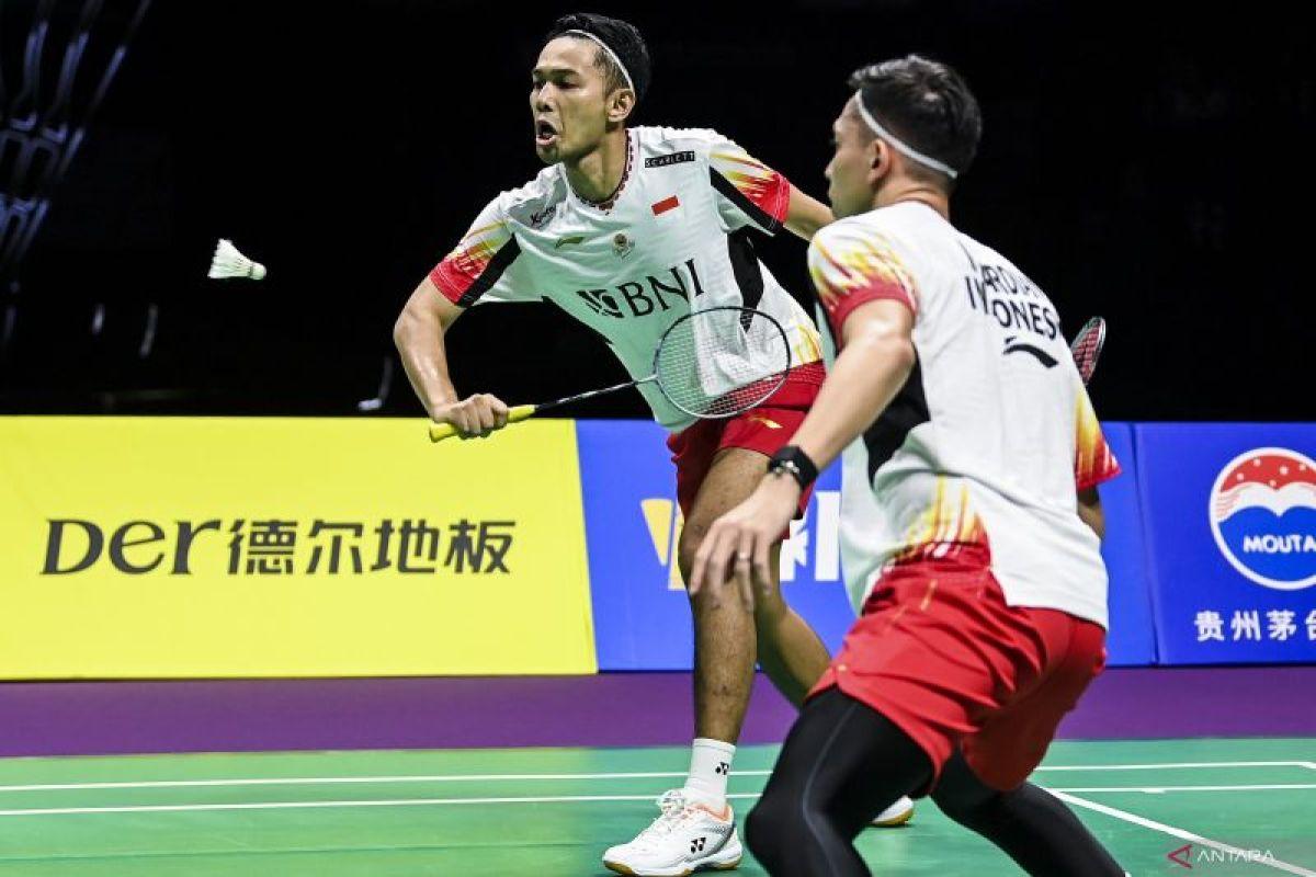 Pasangan Fajar - Rian Atasi Laga Dan Melaju ke 16 Besar Singapore Open