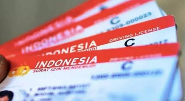 Ilustrasi Surat Ijin Mengemudi