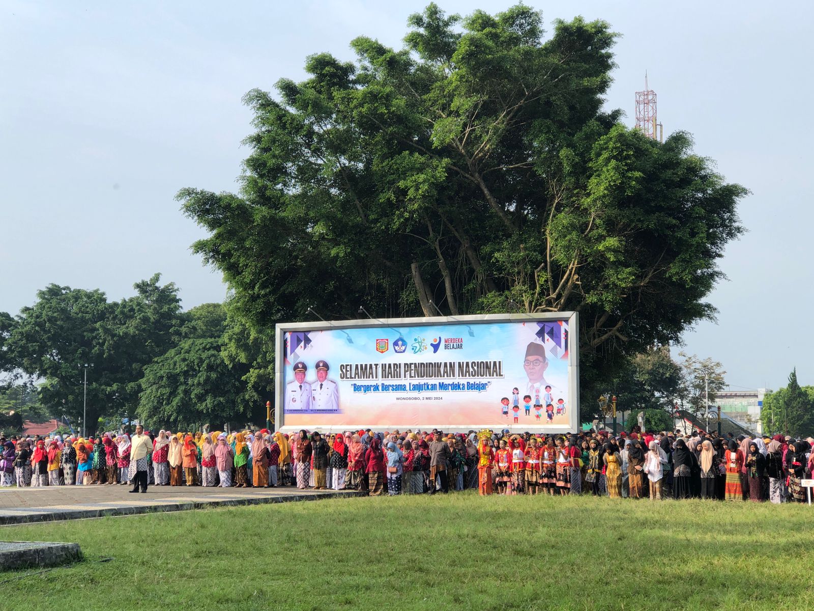 Peringatan Hardiknas 2024 Kabupaten Wonsobo