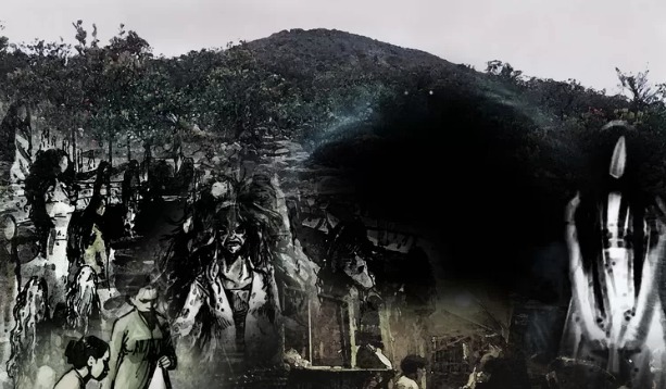 Ilustrasi kengerian Gunung Lawu