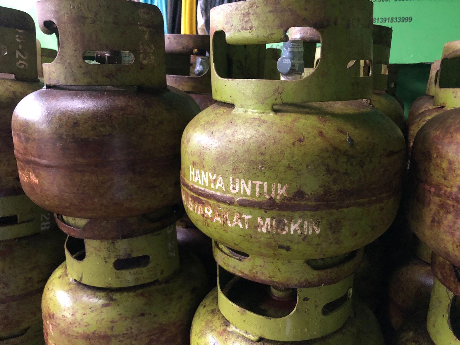 Aturan baru mulai tanggal 1 Juni terkait pembelian gas Lpg 3kg atau gas melon (Dok.Pribadi)