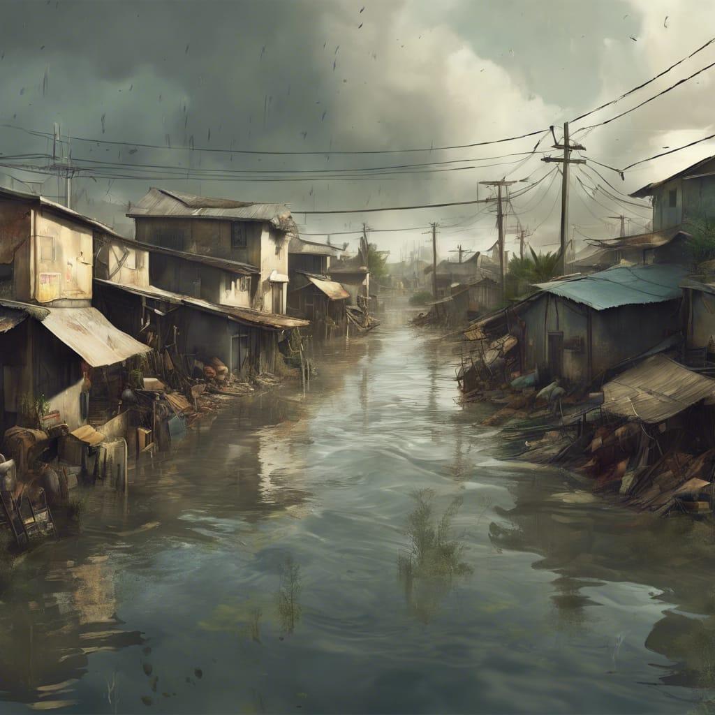 Ilustrasi Banjir di Musim Kemarau: Rendam Dua Desa di Semarang