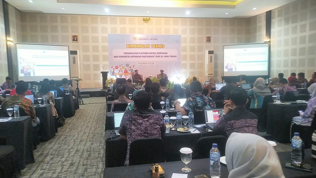 KIM Purbalingga Ikuti Bimtek Pemanfaatan Platform Digital se-Jateng