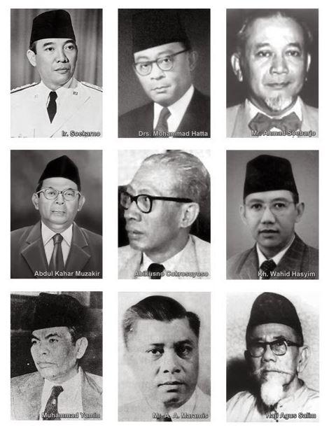 Jejak Pembentukan Dasar Negara Indonesia Setelah Perang Pasifik 1 panitia sembilan