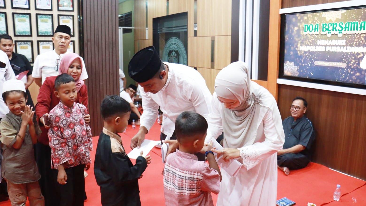 Kapolres Purbalingga Santuni Anak Yatim