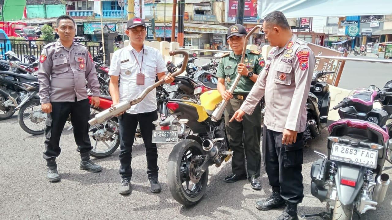 Polsek Bobotsari Amankan 24 Sepeda Motor Anak Sekolah