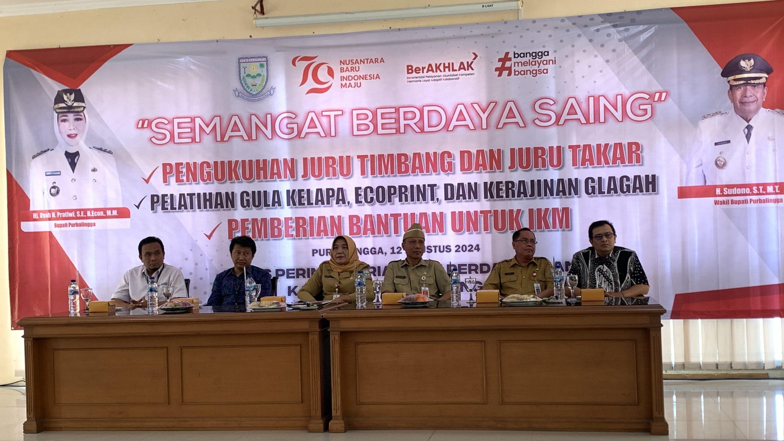Semangat Berdaya Saing, Juru Takar dan Juru Timbang Resmi Dikukuhkan